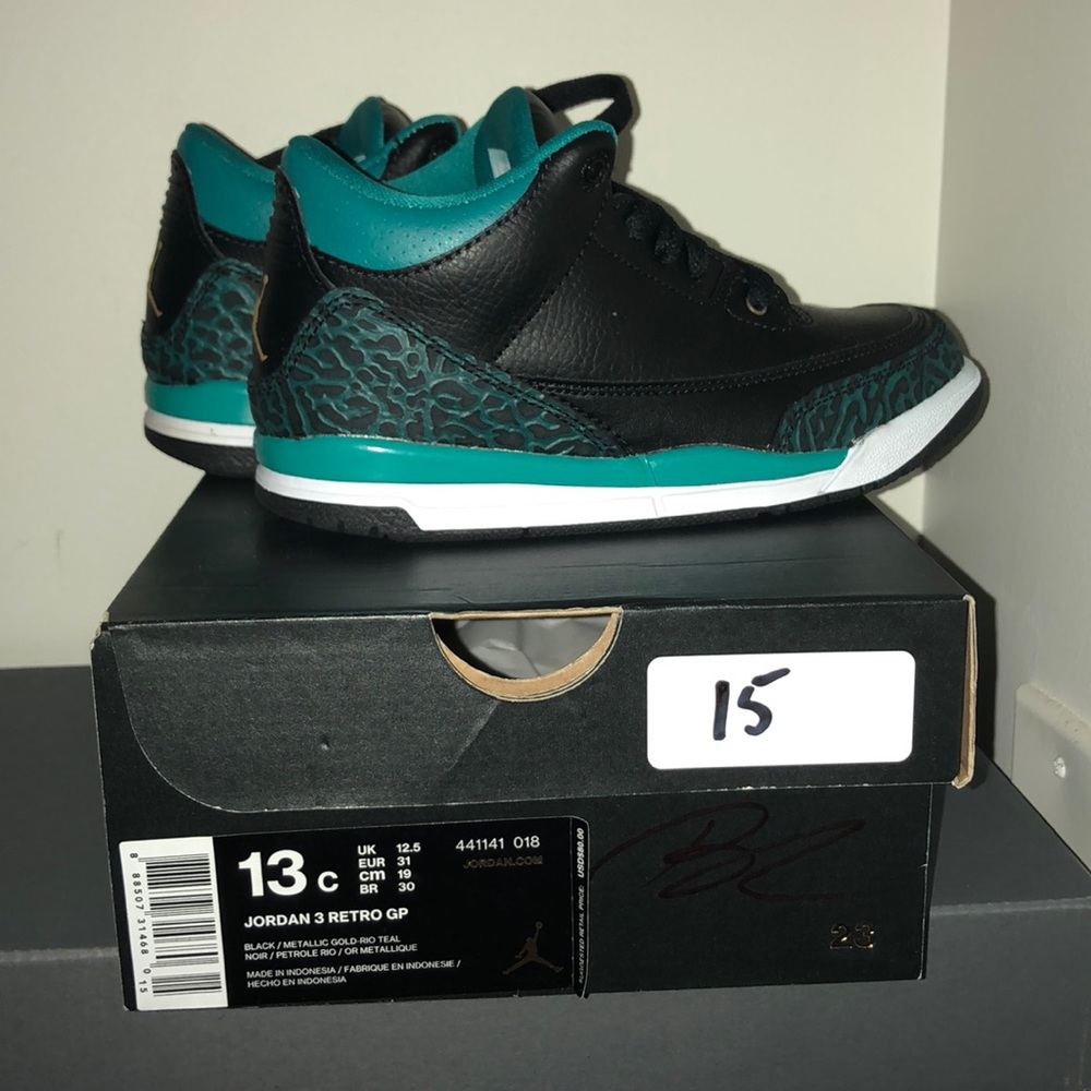 Kids preschool Jordan retro 3 - Picture 1 of 4